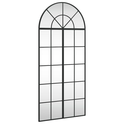 Wandspiegel Boog Ijzer Zwart 60 x 130 cm