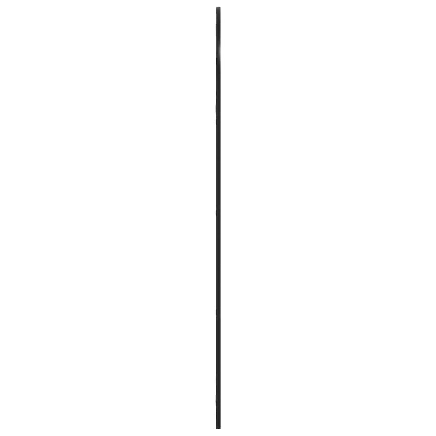 Wandspiegel Boog Ijzer Zwart 60 x 130 cm