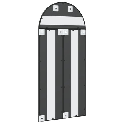 Wandspiegel Boog Ijzer Zwart 60 x 130 cm