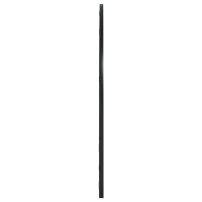 Wandspiegel Boog Ijzer Zwart 100 x 70 cm