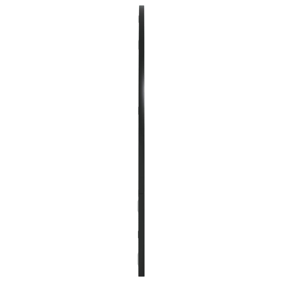 Wandspiegel Boog Ijzer Zwart 100 x 70 cm