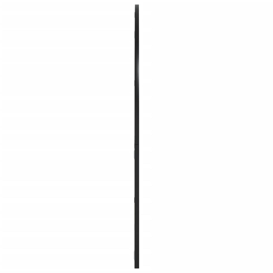 Wandspiegel Boog 100X90 Cm Ijzer Zwart