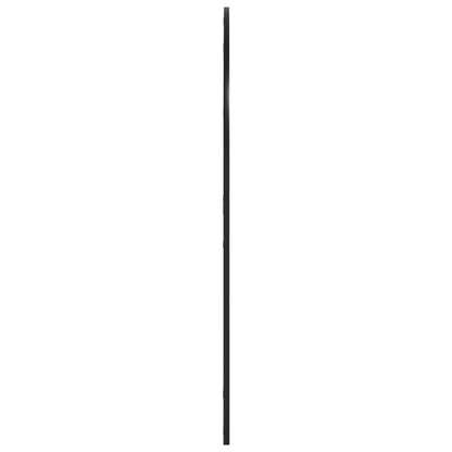 Wandspiegel Boog 100X110 Cm Ijzer Zwart
