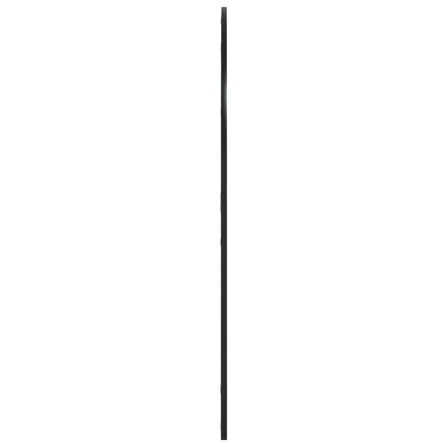 Wandspiegel Boog 100X110 Cm Ijzer Zwart