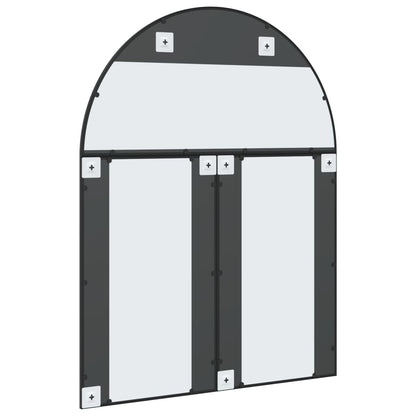 Wandspiegel Boog Ijzer Zwart 100 x 130 cm