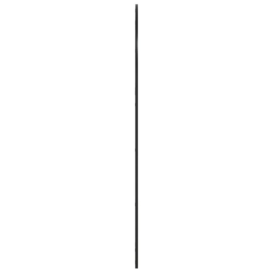 Wandspiegel Boog 100X150 Cm Ijzer Zwart