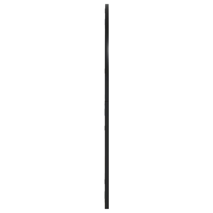 Wandspiegel Boog 80X80 Cm Ijzer Zwart