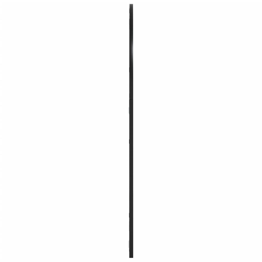 Wandspiegel Boog Ijzer Zwart 80 x 100 cm