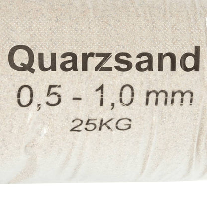 Filterzand 25 Kg 0,5-1,0 Mm