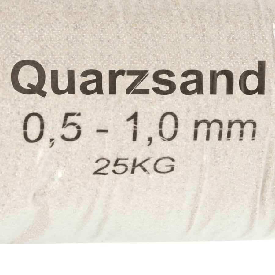 Filterzand 25 Kg 0,5-1,0 Mm