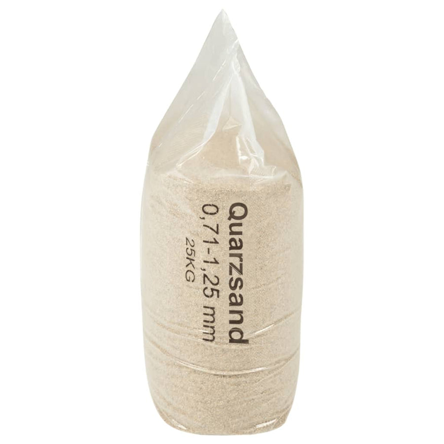 Filterzand 25 Kg 0,71-1,25 Mm