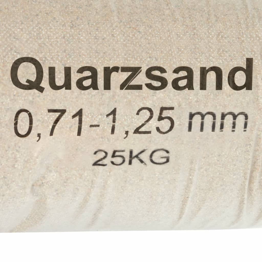 Filterzand 25 Kg 0,71-1,25 Mm