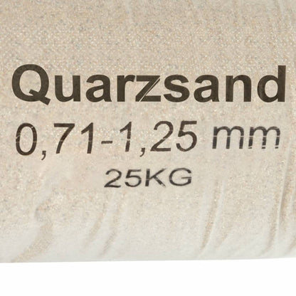 Filterzand 25 Kg 0,71-1,25 Mm