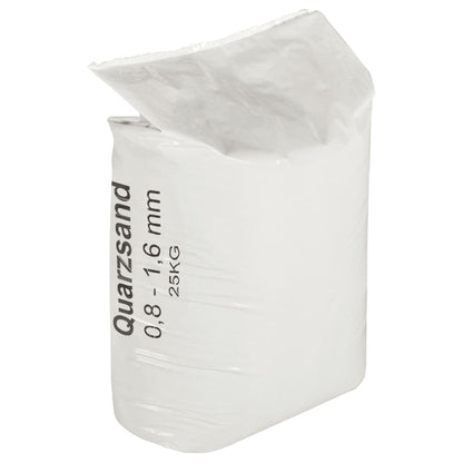 Filterzand 25 Kg 0,8-1,6 Mm