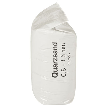 Filterzand 25 Kg 0,8-1,6 Mm