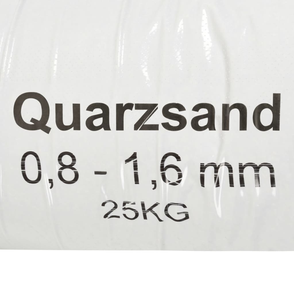 Filterzand 25 Kg 0,8-1,6 Mm