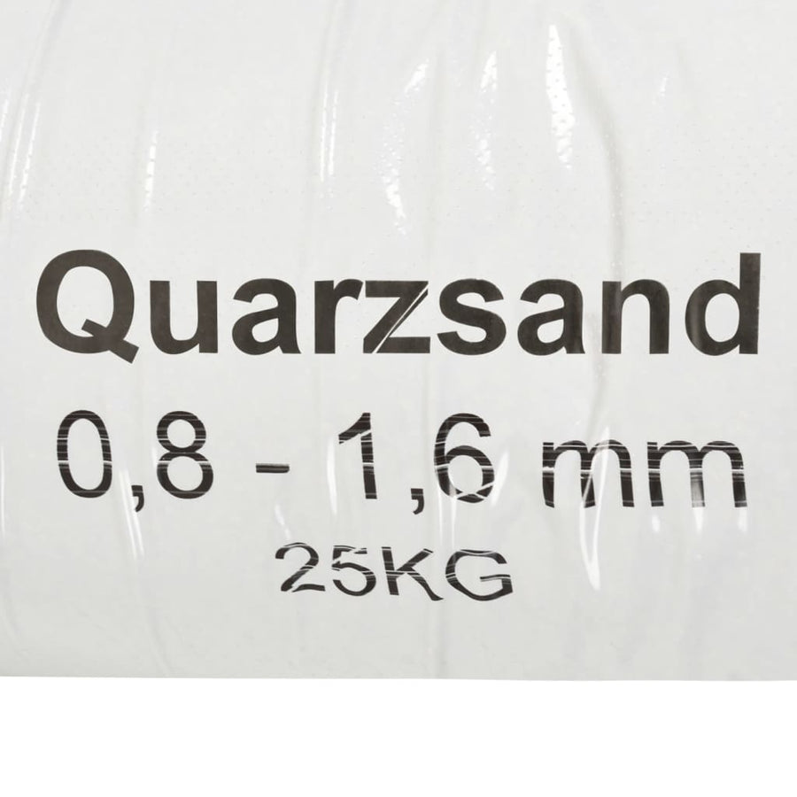 Filterzand 25 Kg 0,8-1,6 Mm