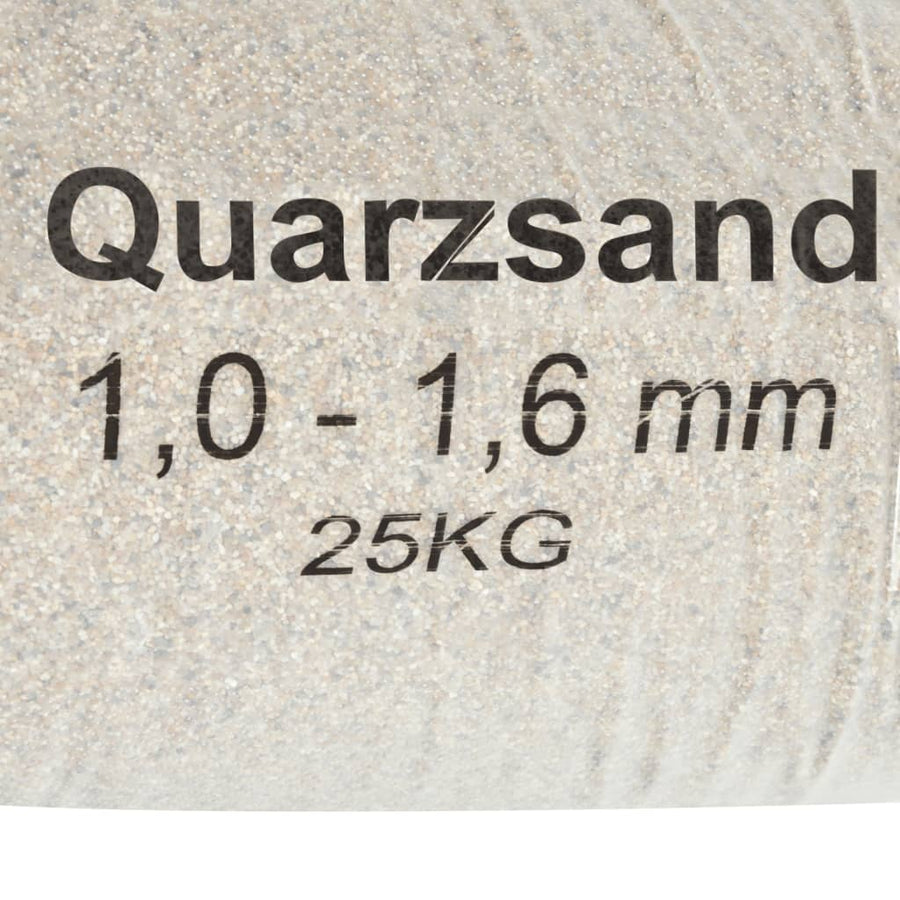 Filterzand 25 Kg 1,0-1,6 Mm