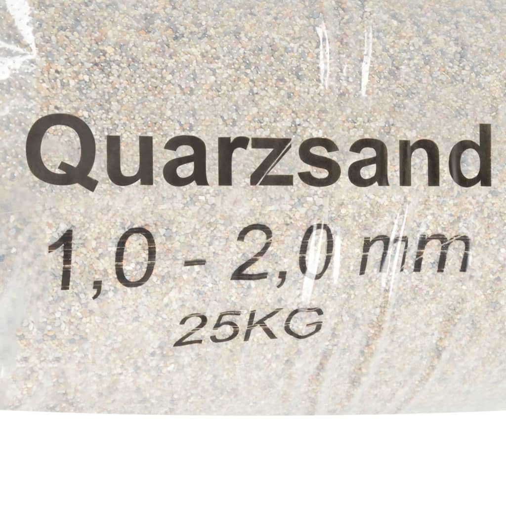 Filterzand 25 Kg 1,0-2,0 Mm
