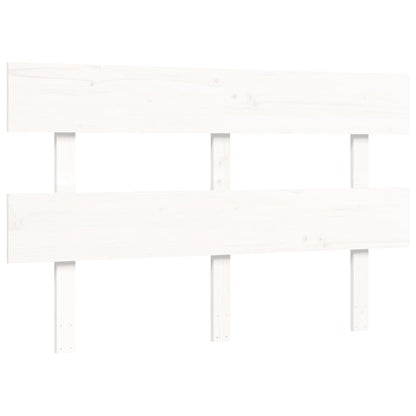 Seniorenbed Met Hoofdbord Massief Hout 120 x 190 cm Wit