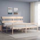 Seniorenbed massief grenenhout 180x200 cm