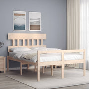 Seniorenbed massief grenenhout 120x200 cm