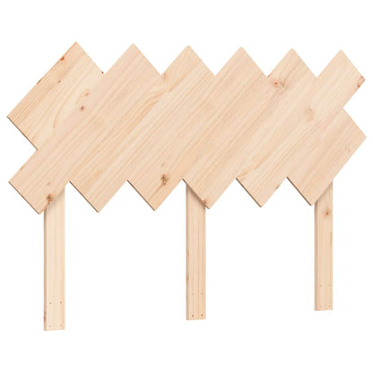 Seniorenbed Met Hoofdbord Massief Hout Double 135 x 190 cm Naturel