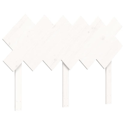 Seniorenbed Met Hoofdbord Massief Hout 120 x 200 cm Wit