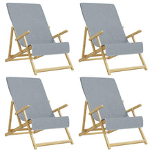 Strandhanddoeken 00 G/M² Stof 4 60 x 135 cm Grijs