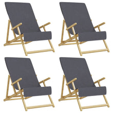 Strandhanddoeken 00 G/M² Stof Kleurig 4 60 x 135 cm Antraciet