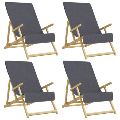 Strandhanddoeken 00 G/M² Stof Kleurig 4 60 x 135 cm Antraciet