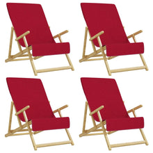 Strandhanddoeken 00 G/M² Stof Bordeaux 4 60 x 135 cm Rood
