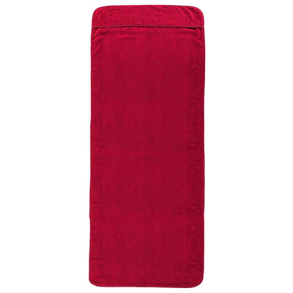 Strandhanddoeken 00 G/M² Stof Bordeaux 4 60 x 135 cm Rood
