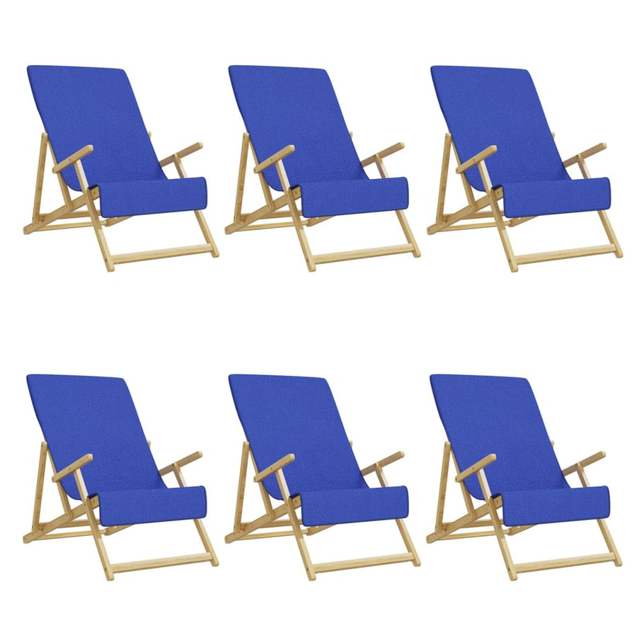 Strandhanddoeken 400 G/M² Stof Konings 6 60 x 135 cm Blauw
