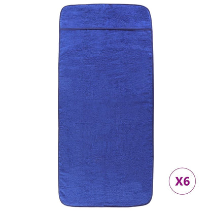 Strandhanddoeken 400 G/M² Stof Konings 6 60 x 135 cm Blauw