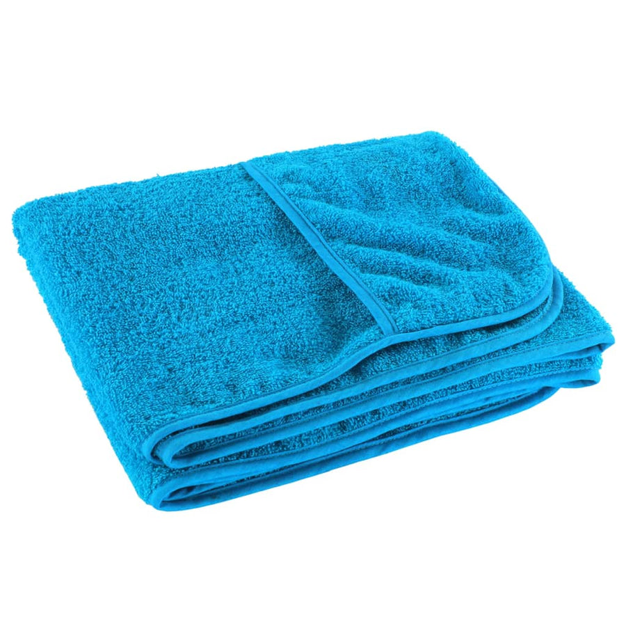 Strandhanddoeken 400 G/M² Stof 6 60 x 135 cm Turquoise