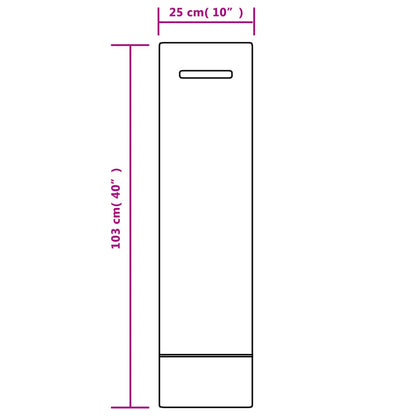 Zandzakken 103X25 Cm Hdpe Donkergroen 50