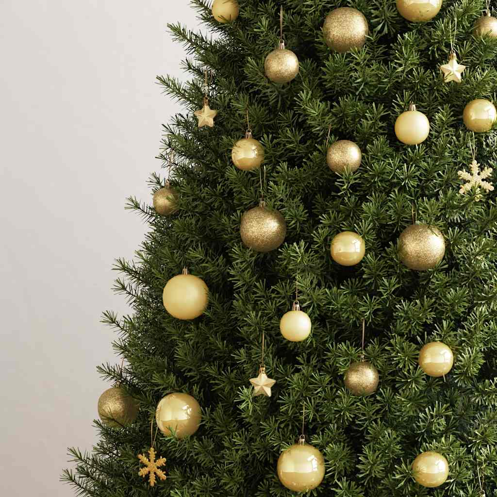 111-Delige Kerstballenset Polystyreen Kleurig Goud