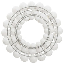 Kerstkrans 45 Cm Polystyreen Wit