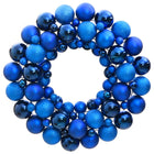 Kerstkrans 45 Cm Polystyreen Blauw