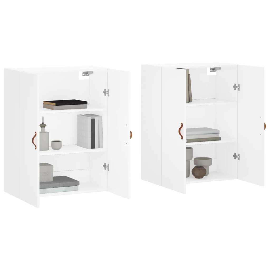 Hangkasten 69,5X34X90 Cm 2 Wit
