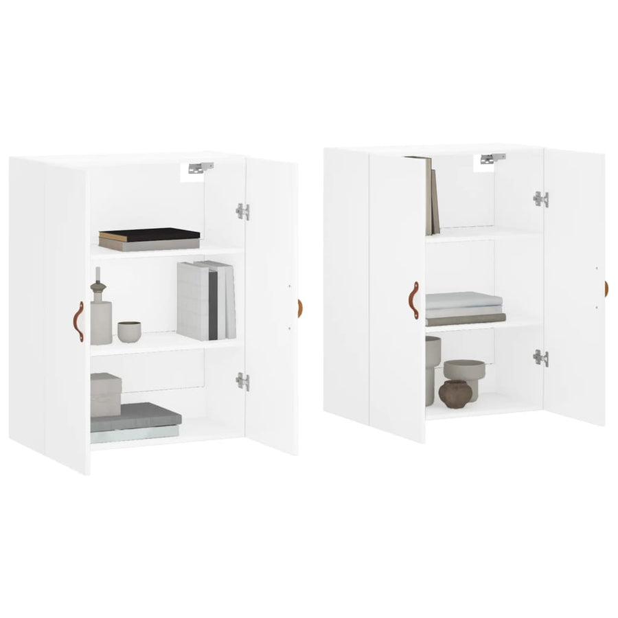 Hangkasten 69,5X34X90 Cm 2 Wit