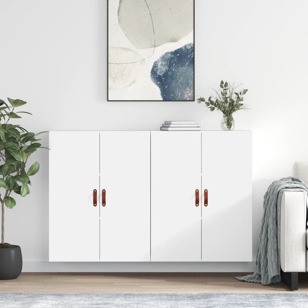 Hangkasten 69,5X34X90 Cm 2 Wit