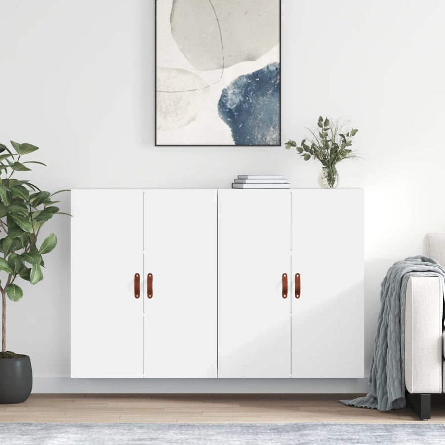 Hangkasten 69,5X34X90 Cm 2 Wit