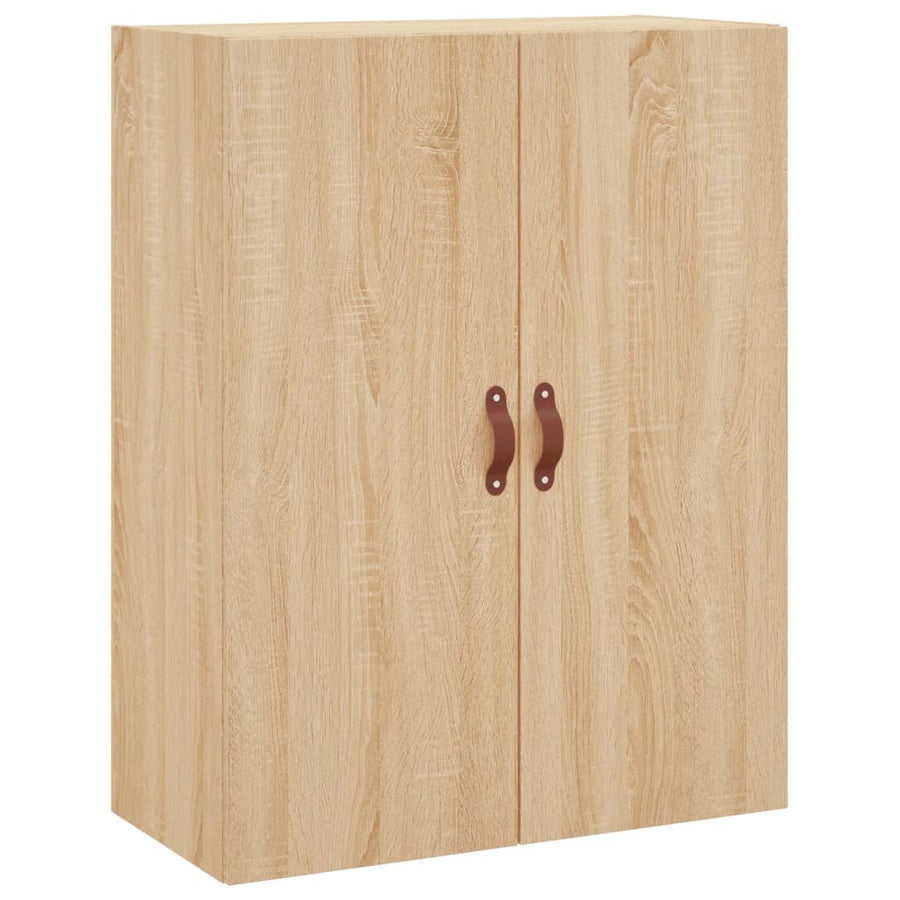 Hangkasten 69,5X34X90 Cm Kleurig 2 Sonoma eiken
