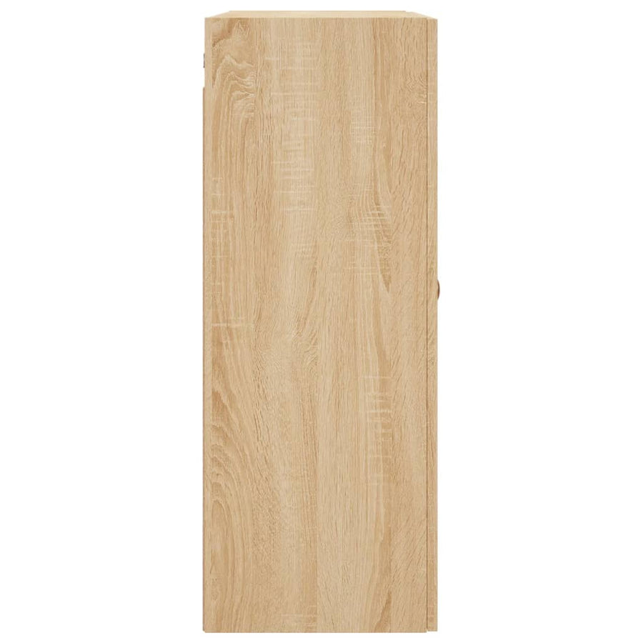 Hangkasten 69,5X34X90 Cm Kleurig 2 Sonoma eiken