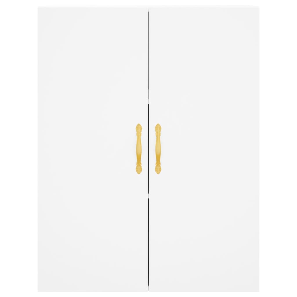 Hangkasten 2 St 69,5X34X90 Cm Wit