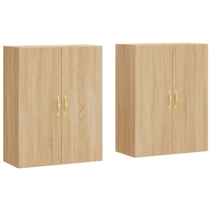 Hangkasten 69,5X34X90 Cm Kleurig 2 Sonoma eiken