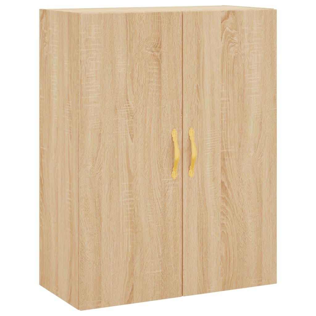 Hangkasten 69,5X34X90 Cm Kleurig 2 Sonoma eiken
