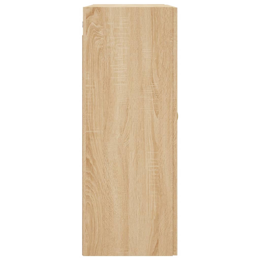 Hangkasten 69,5X34X90 Cm Kleurig 2 Sonoma eiken